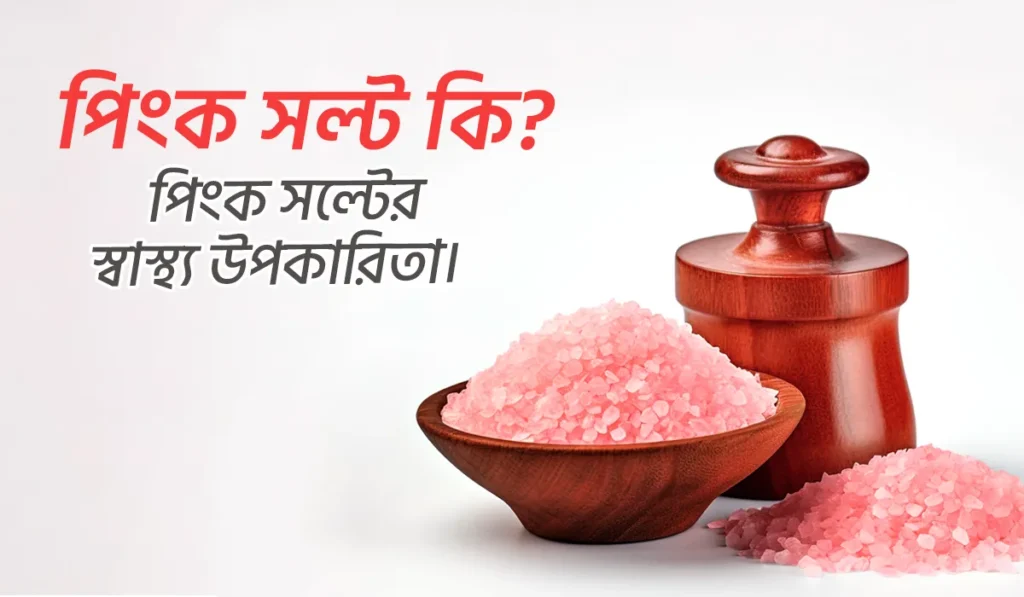 পিংক সল্ট কী এবং এটি সাধারণ লবণের থেকে কীভাবে আলাদা? পিংক সল্টের স্বাস্থ্য উপকারিতাগুলো কি কি?