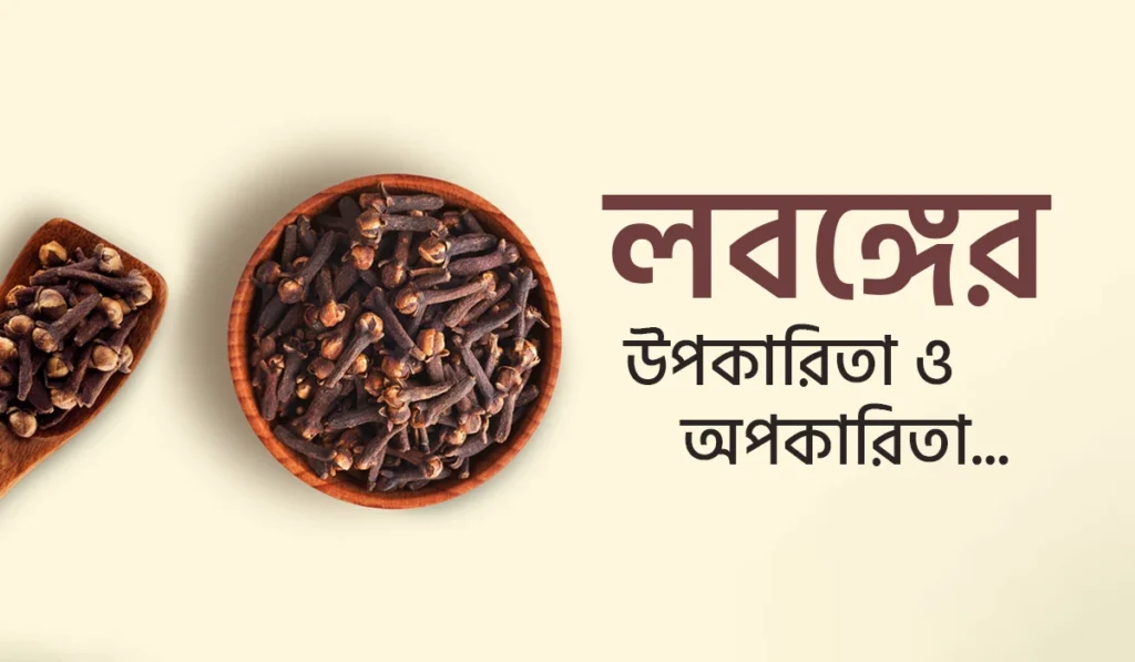 লবঙ্গ এর উপকারিতা ও অপকারিতা