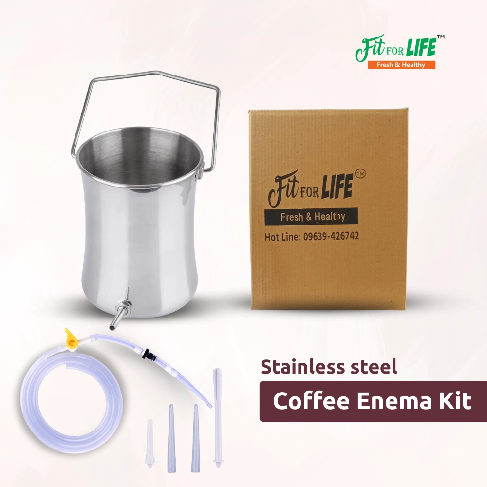 Stainless-Steel-Coffee-Enema-Kit.webp Coffee Enema Kit Set - Image 1