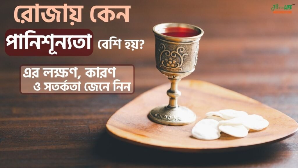 রোজায় কেন পানিশূন্যতা বেশি হয়? এর লক্ষণ, কারণ ও সতর্কতা জেনে নিন