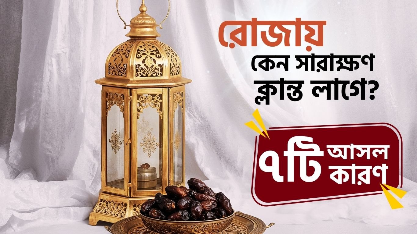 রোজায় কেন সারাক্ষণ ক্লান্ত লাগে? ৭টি আসল কারণ যা আপনি উপেক্ষা করছেন
