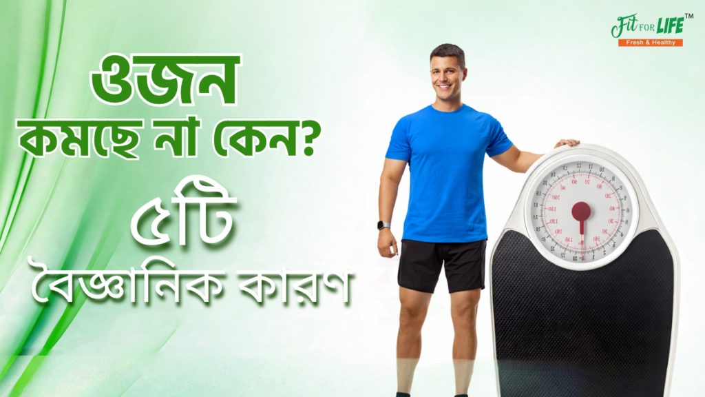 ওজন কমছে না কেন? ডায়েট করেও ফল না পাওয়ার ৫টি বৈজ্ঞানিক কারণ