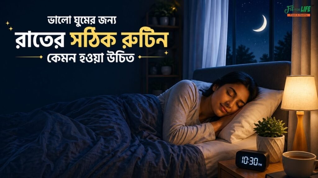 ভালো-ঘুমের-জন্য-রাতের-সঠিক-রুটিন-কেমন-হওয়া-উচিত